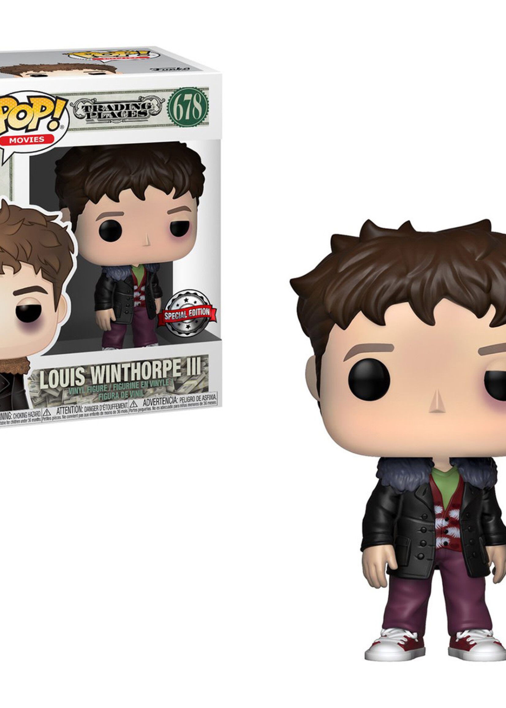 Trading Places Funko Pop N° 678 Louis Winthorpe III