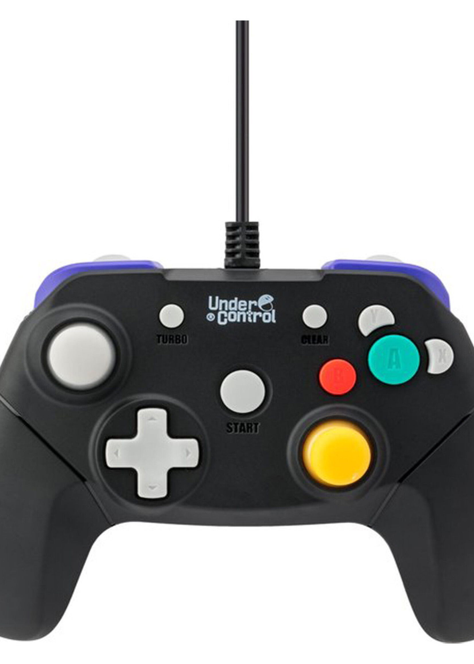 Under Control Gamecube Controller Zwart