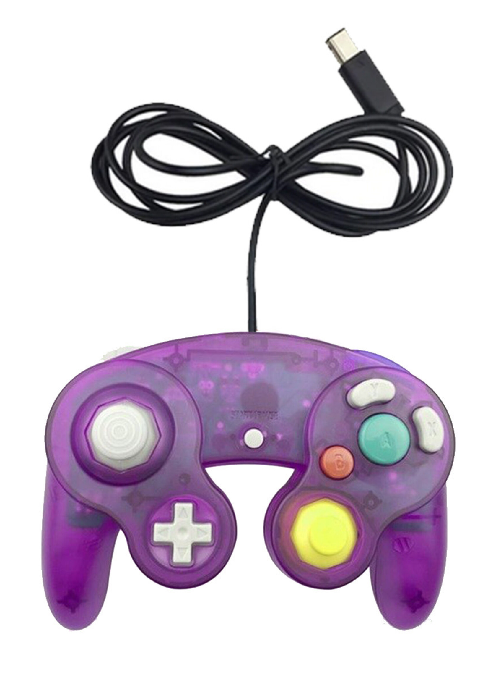 Nintendo Gamecube Controller Paars/Clear