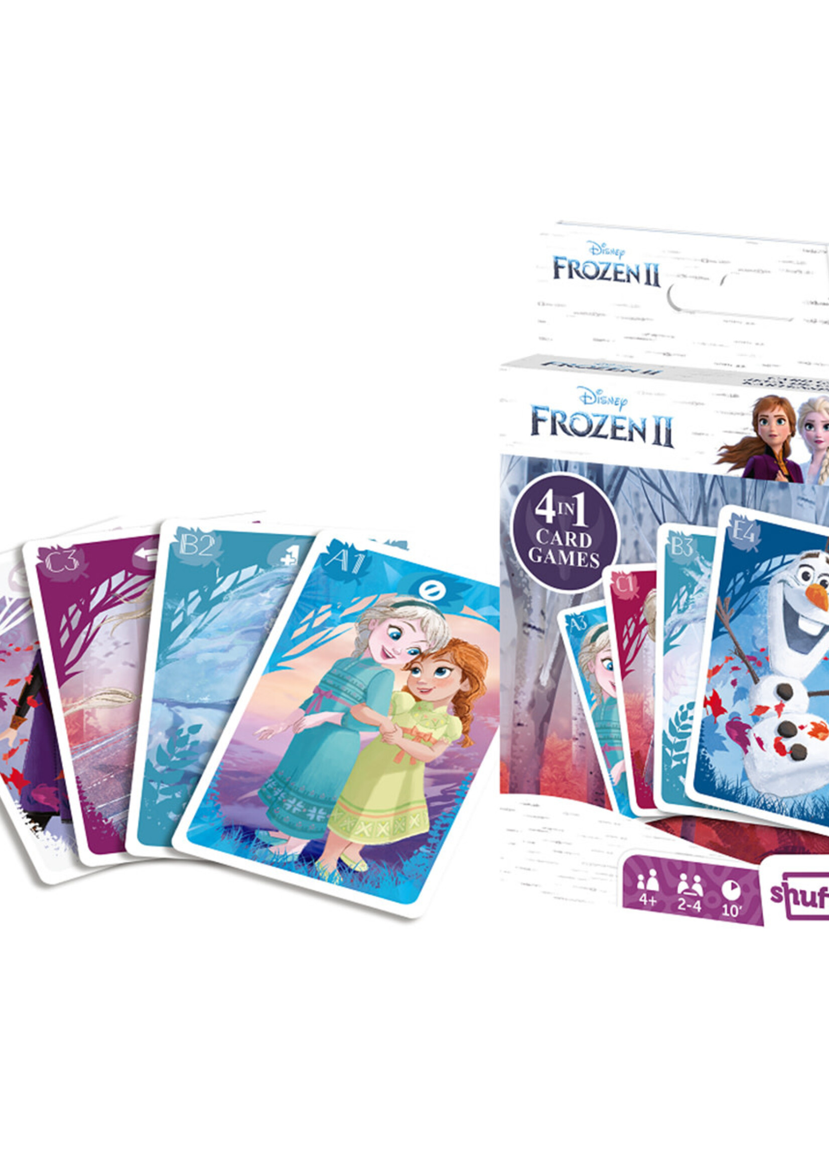 Frozen 2 4 In 1 Speelkaarten