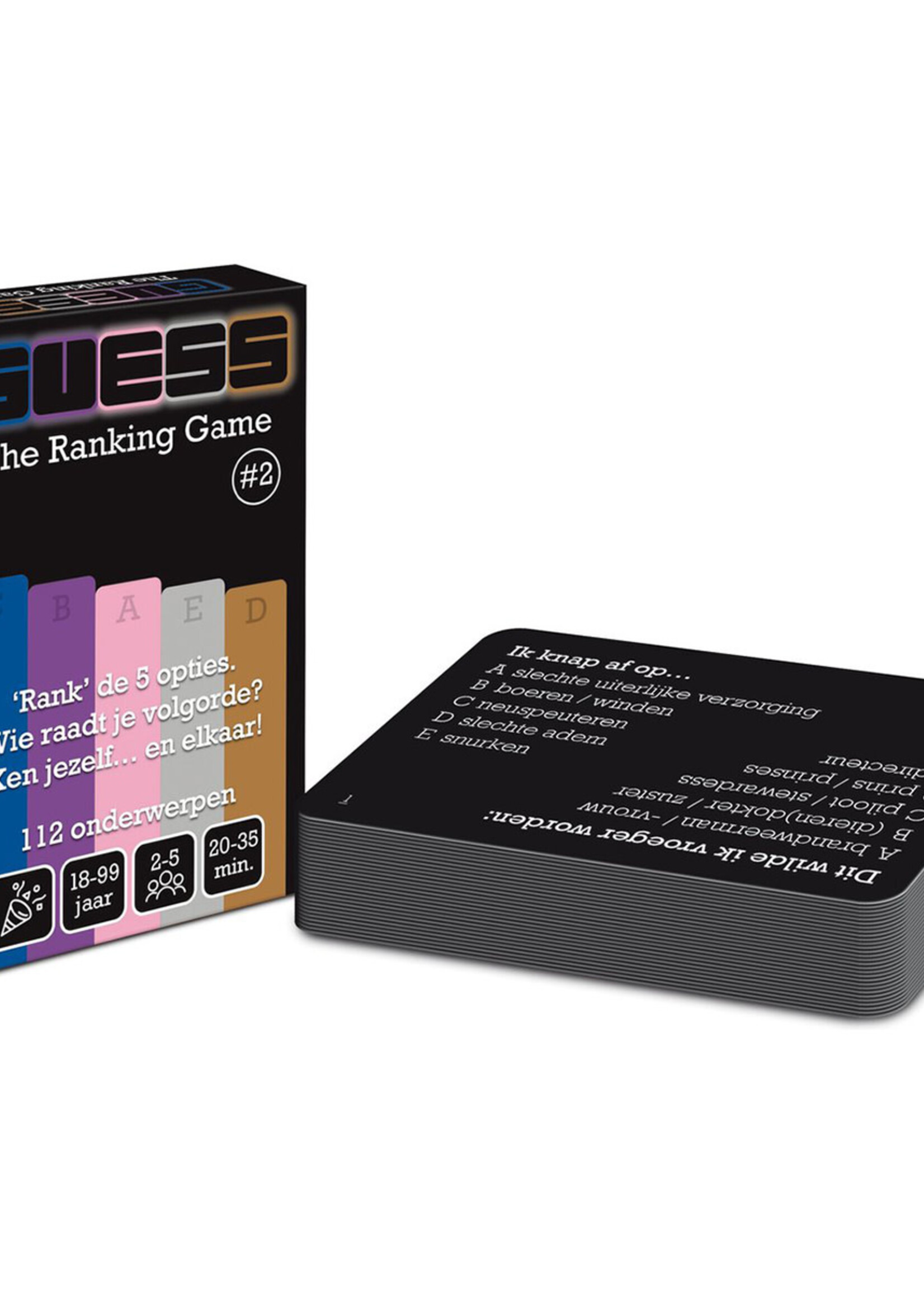 Guess The Ranking Game Editie #2