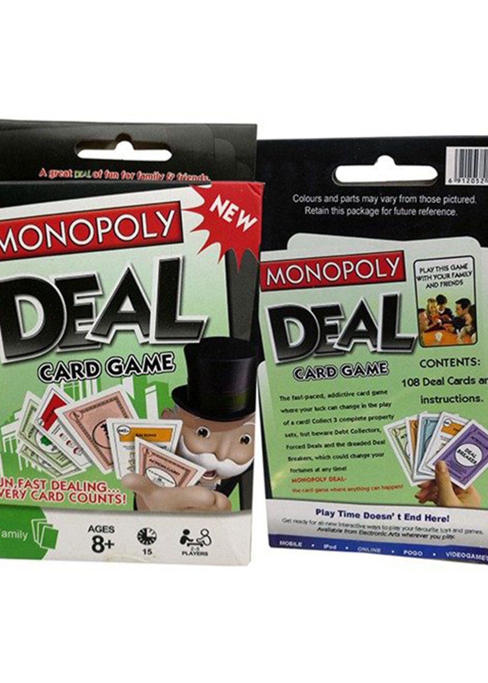 Monopoly Deal Black&Green Box