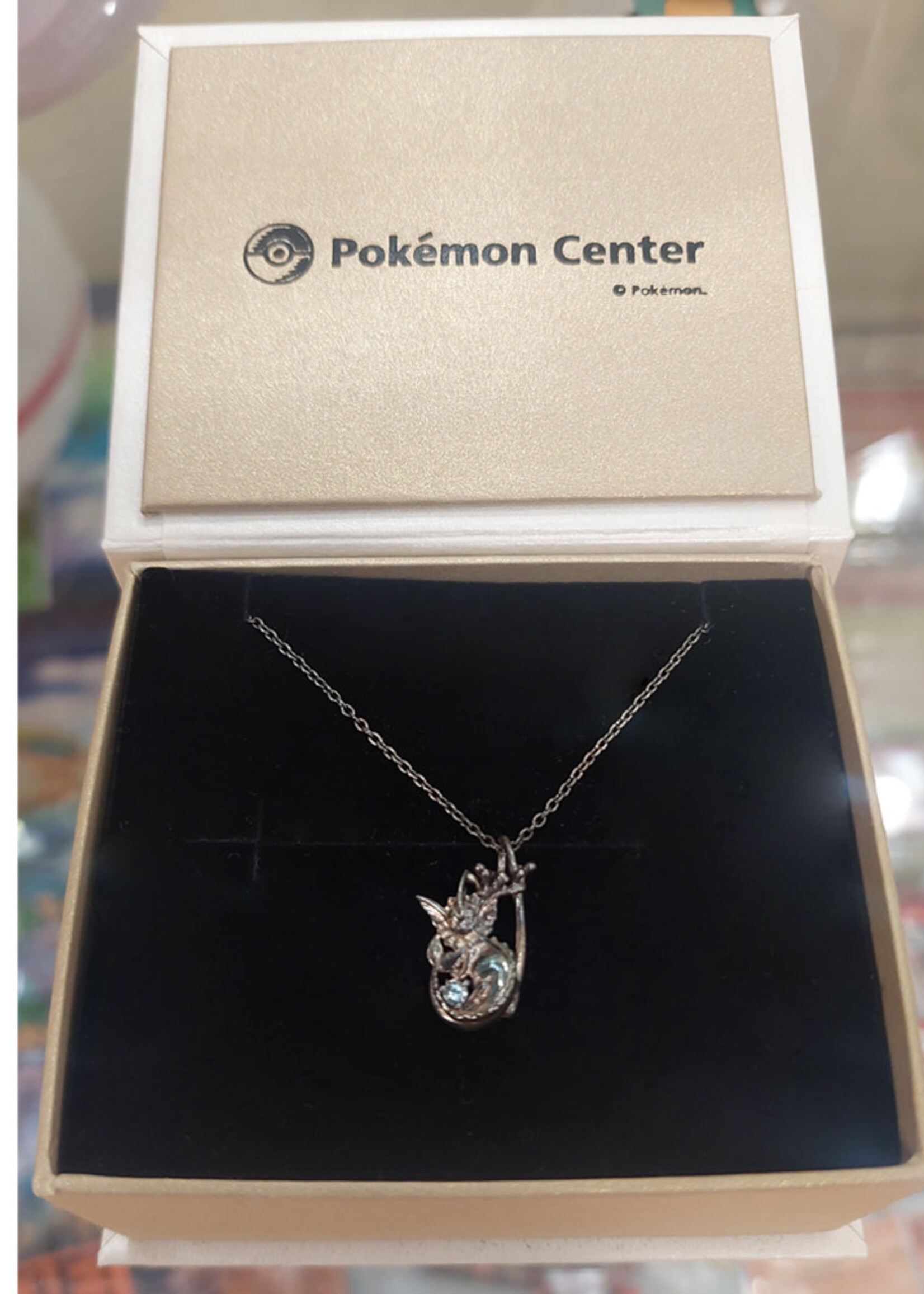 Pokémon Center × K.UNO Silver Necklace Vaporeon