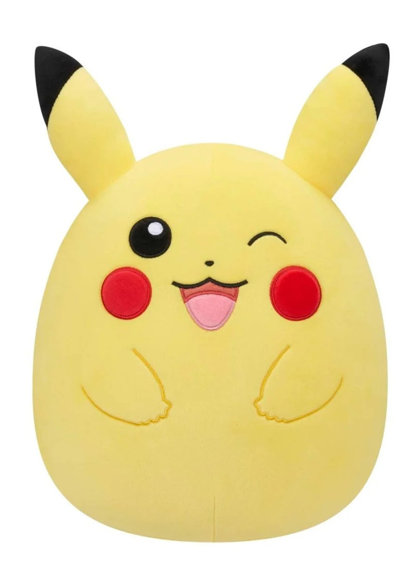 Winking Pikachu Squishmallow  Jumbo Knuffel 51cm