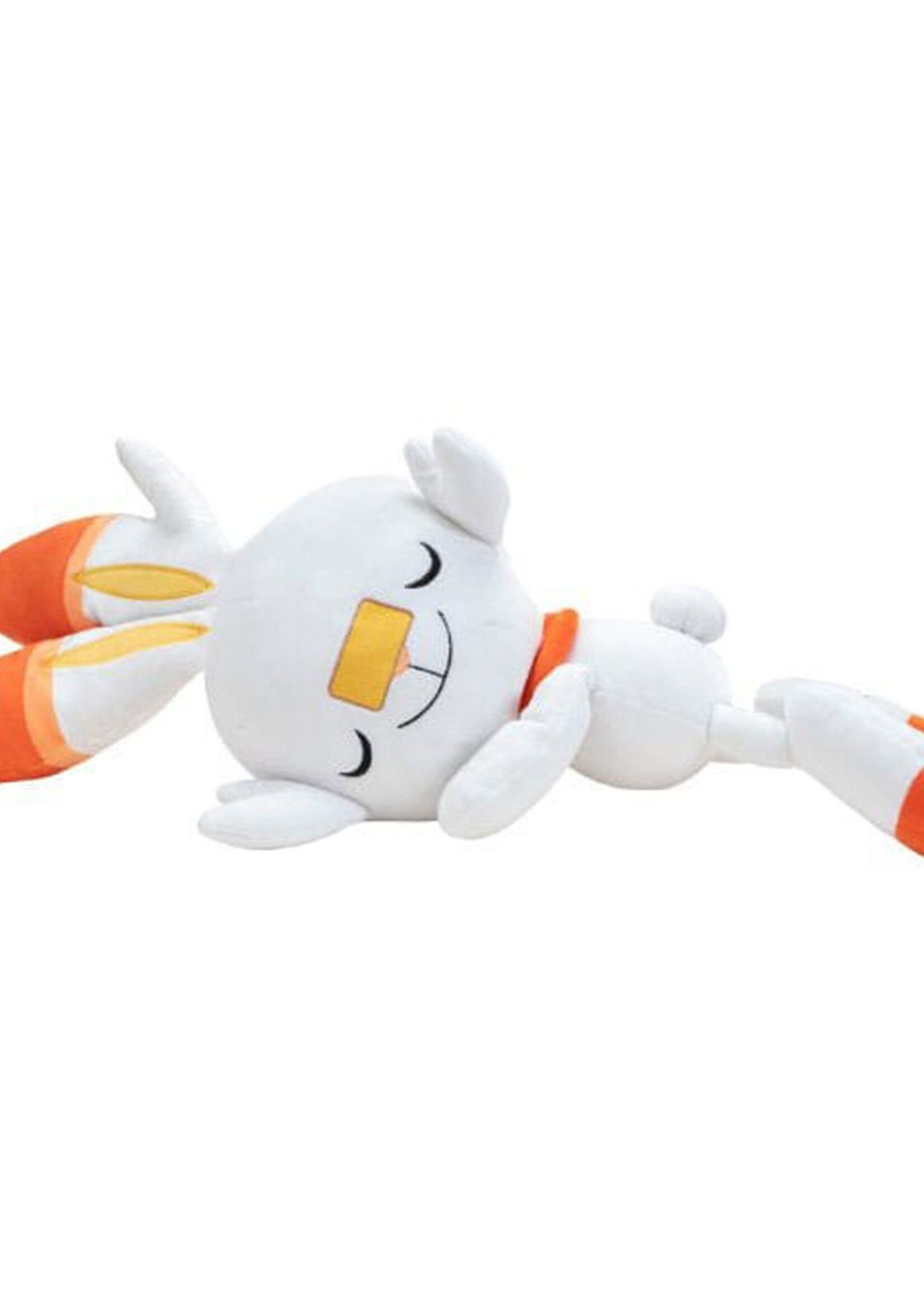Scorbunny Knuffel Slapend 70cm