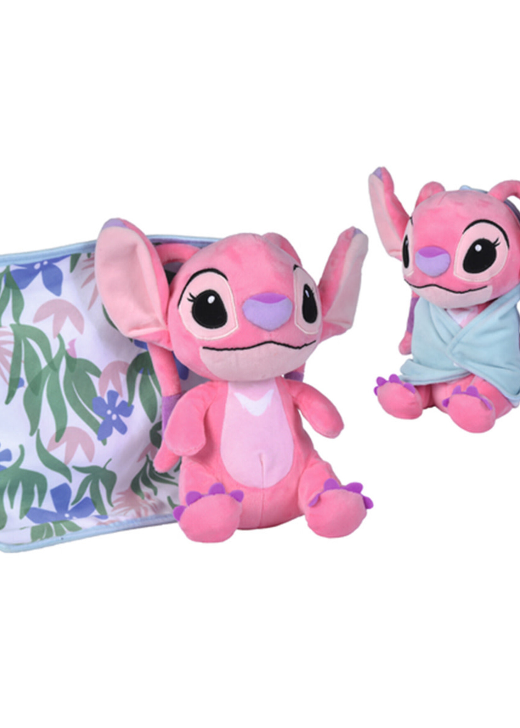 Stitch Angel Knuffel + Blankee  25 Cm