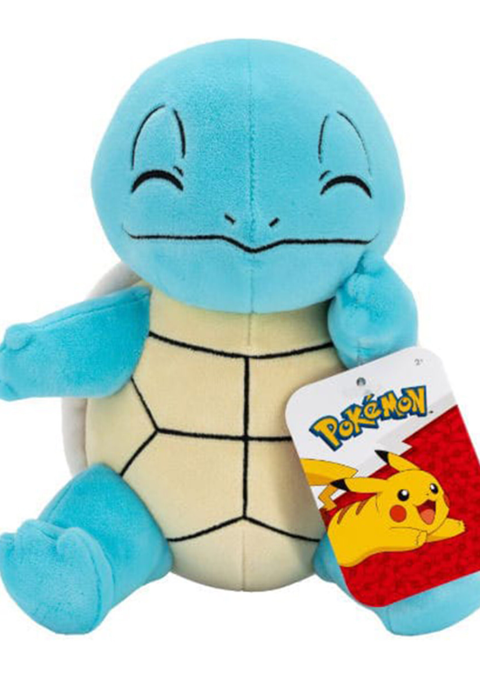 Squirtle Knuffel Met Gesloten Ogen 20cm