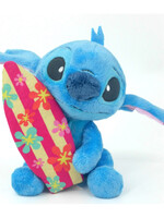 Disney Stitch Knuffel with  Surfboard 25cm
