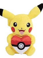 Pikachu Knuffel Pokeball Heart  20cm