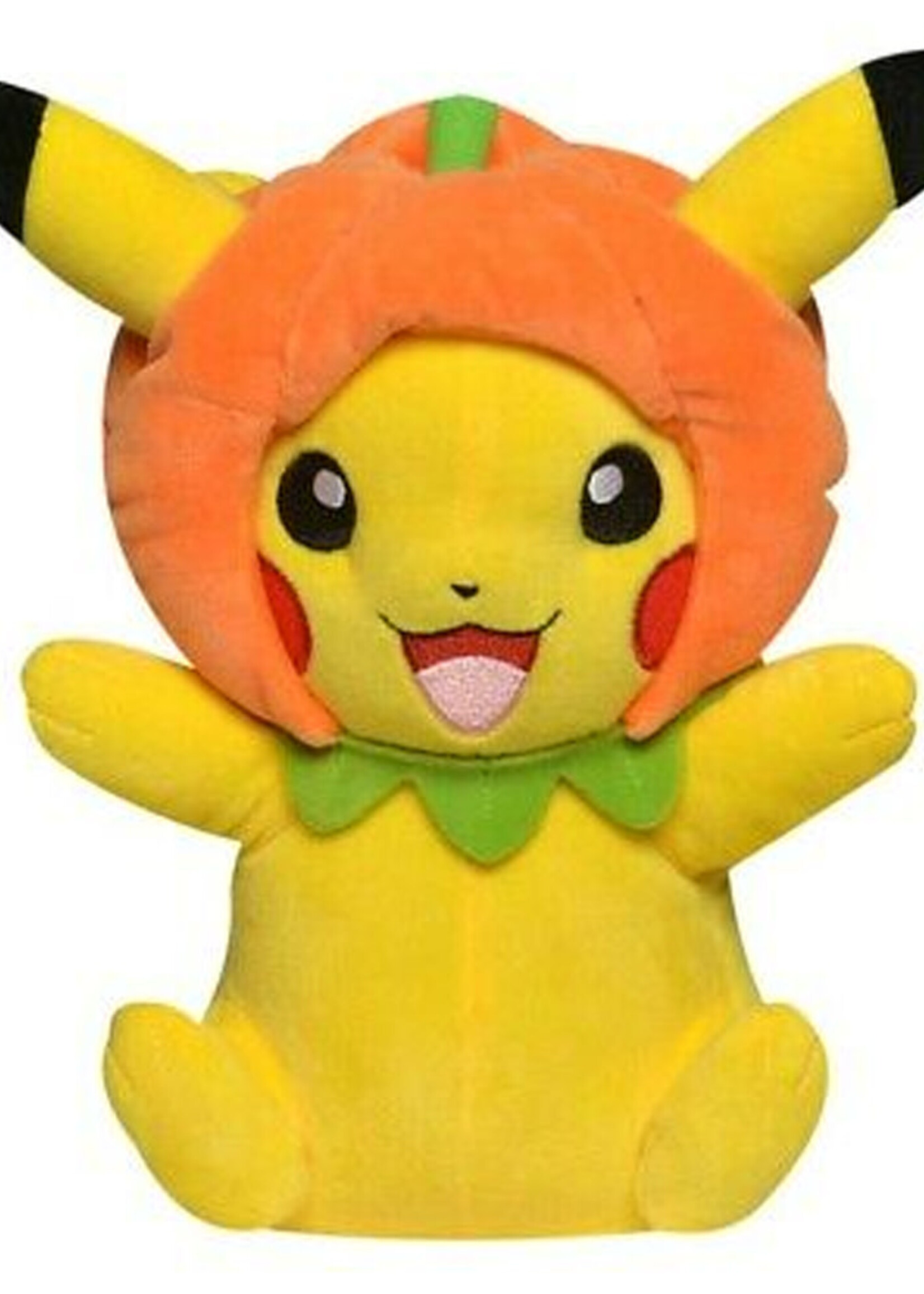 Pikachu Met Pompoen Hoed  Halloween Knuffel 20cm