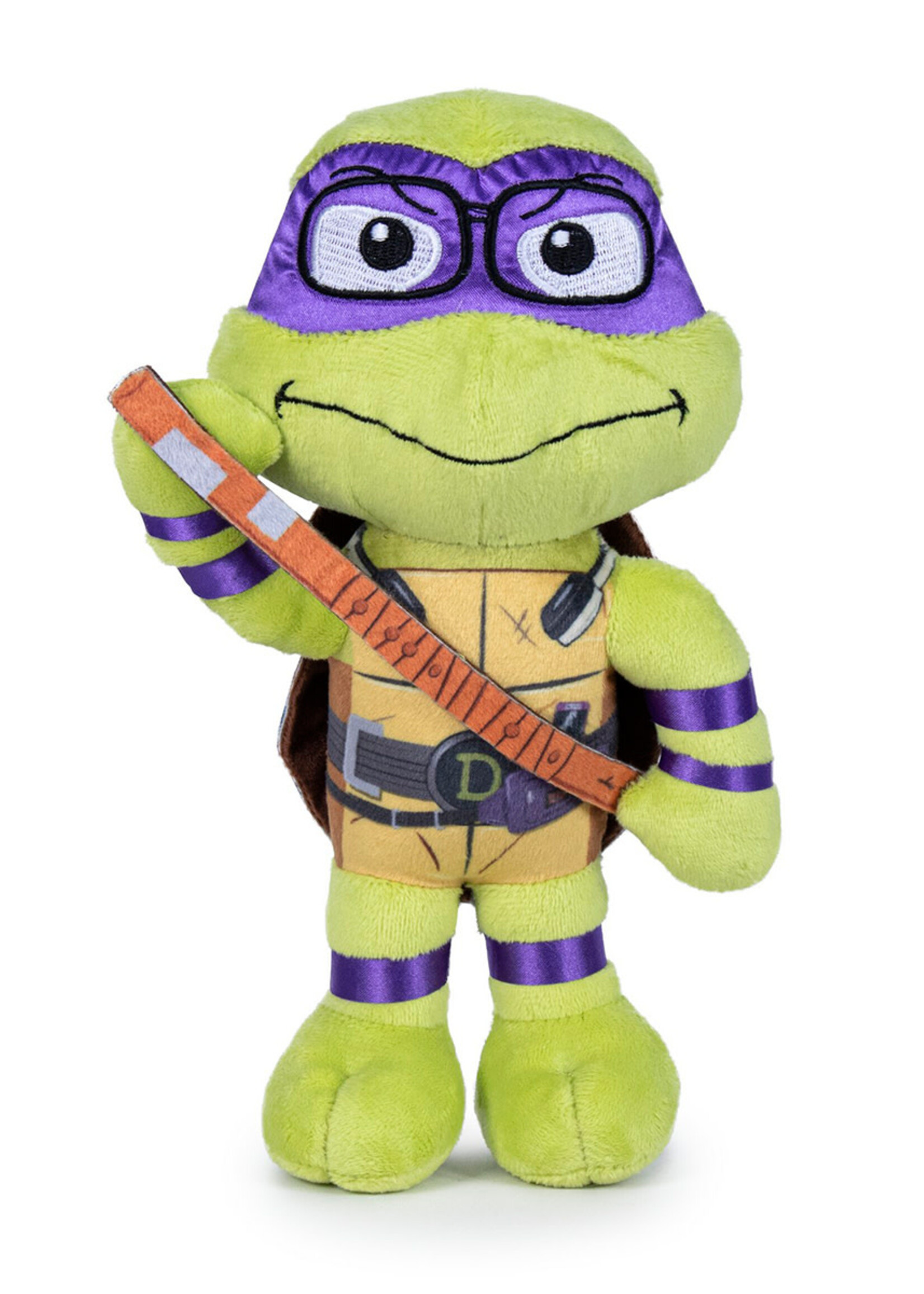 TMNT Mutant Mayhem Donatello  28 cm Knuffel