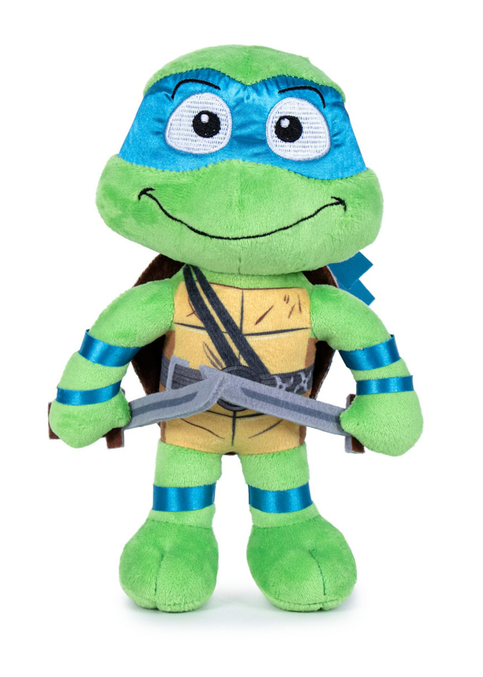 TMNT Mutant Mayhem Leonardo 28 cm Knuffel