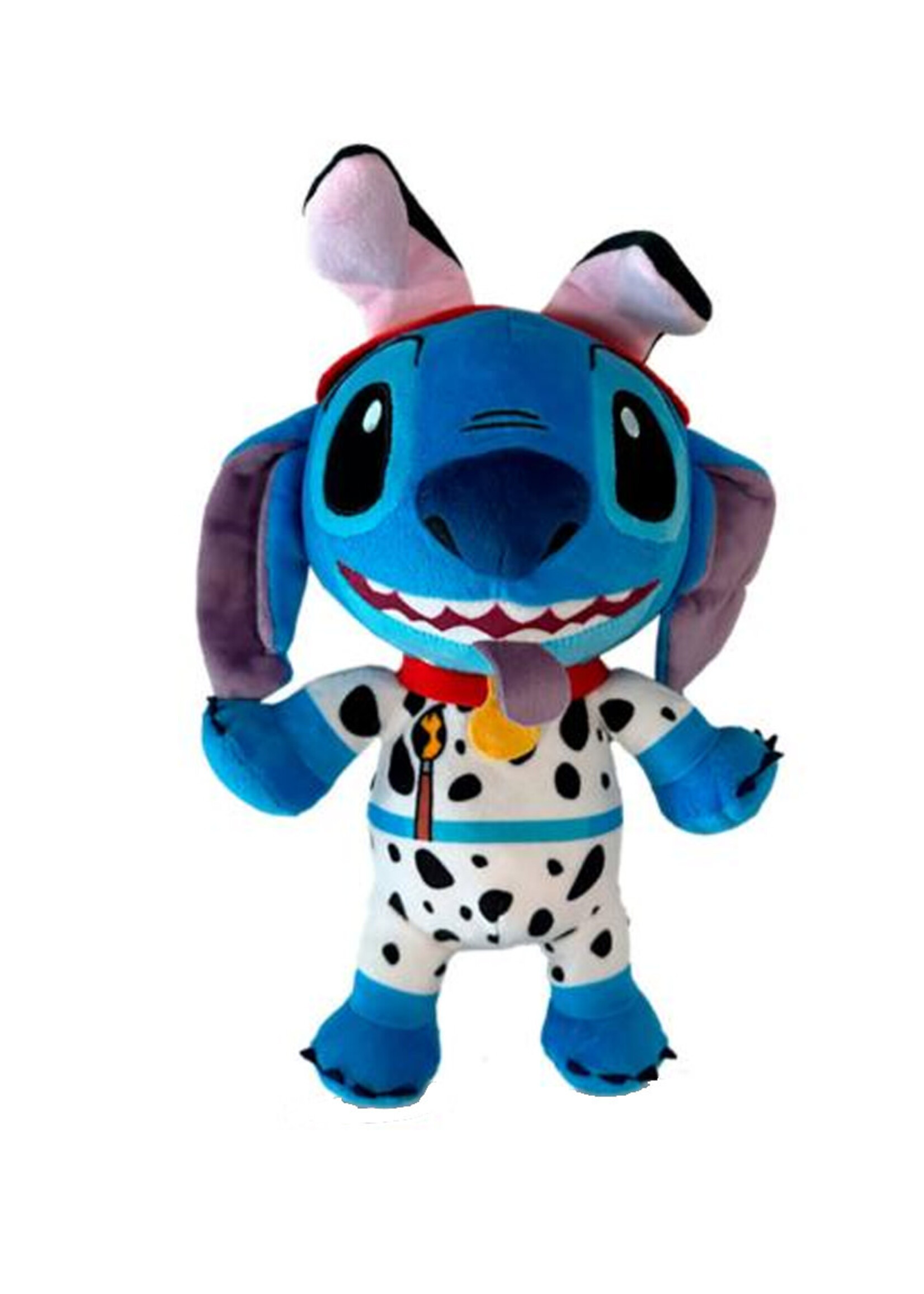 Stitch Dalmatian Costume  Knuffel 25cm