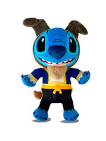 Stitch The Beast Costume  Knuffel 25cm