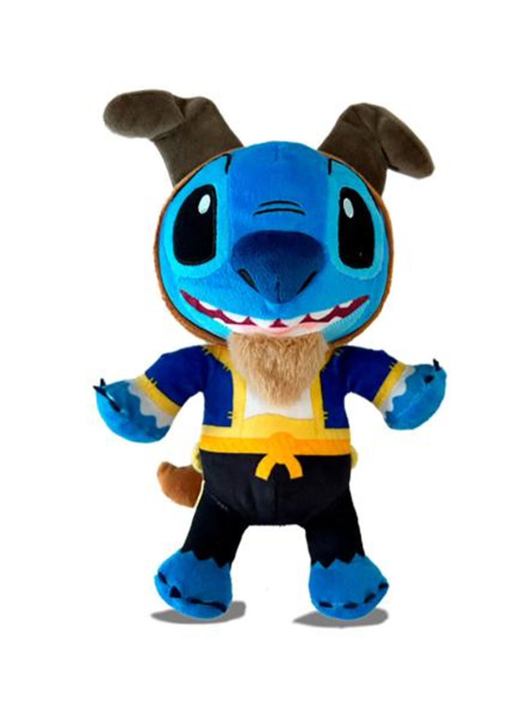 Stitch The Beast Costume  Knuffel 25cm