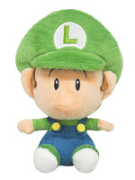 Super Mario Baby Luigi Knuffel  16cm