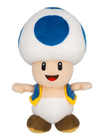 Super Mario Blue Toad Knuffel 20cm