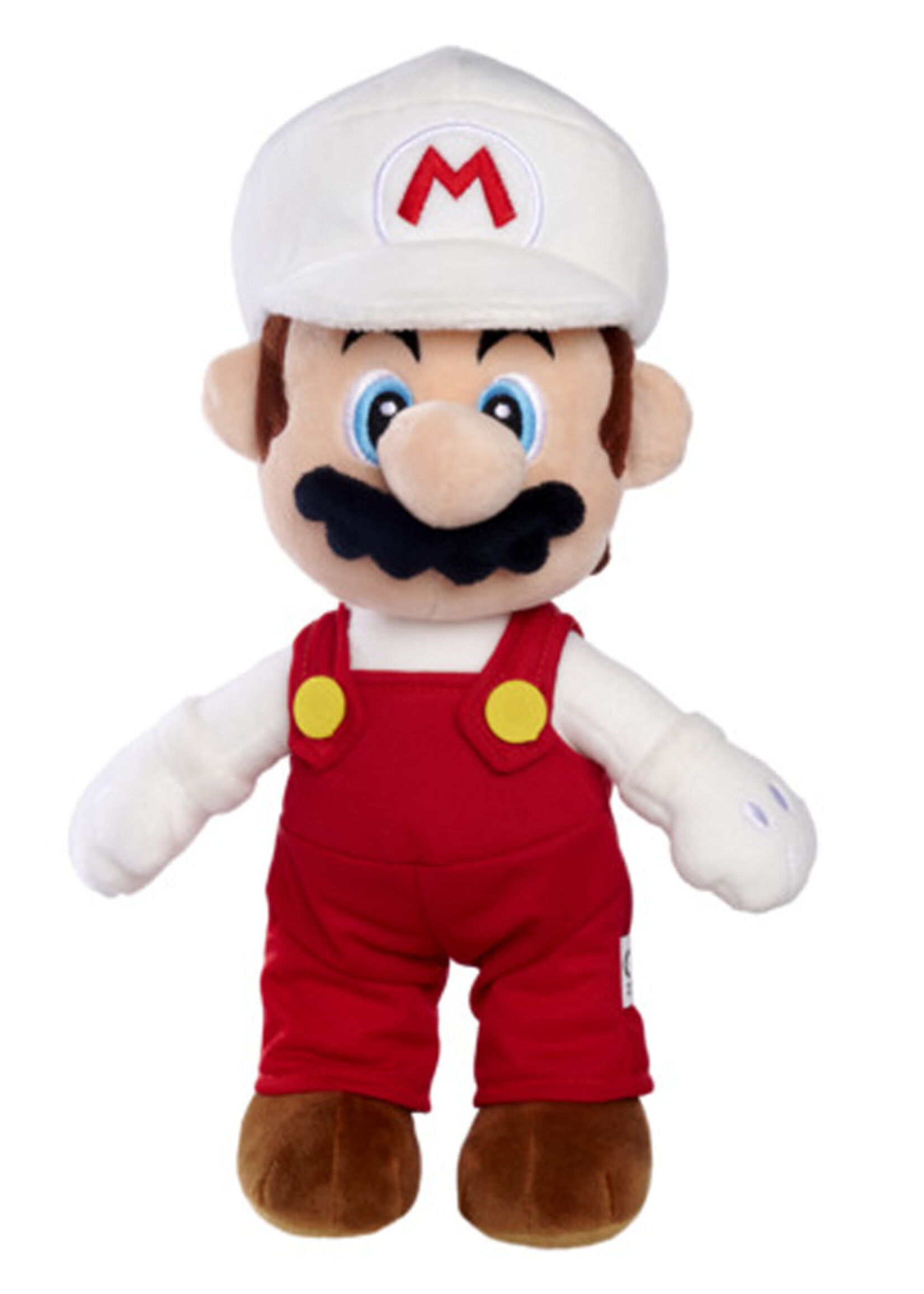 Super Mario Vuur Mario Knuffel  30cm