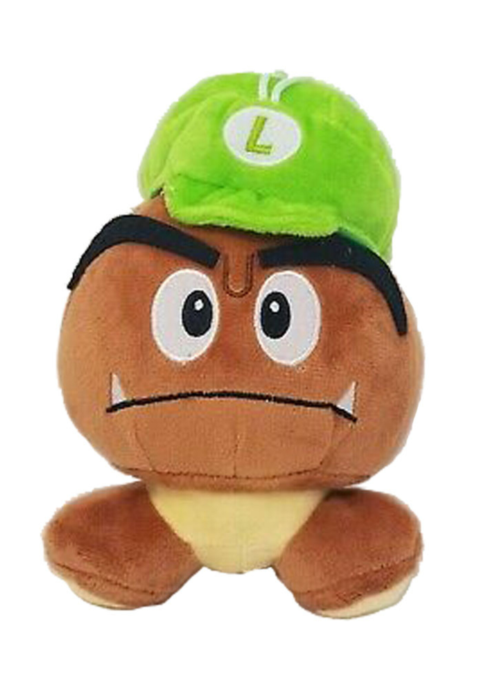 Goomba met Cap Groen 16cm Knuffel