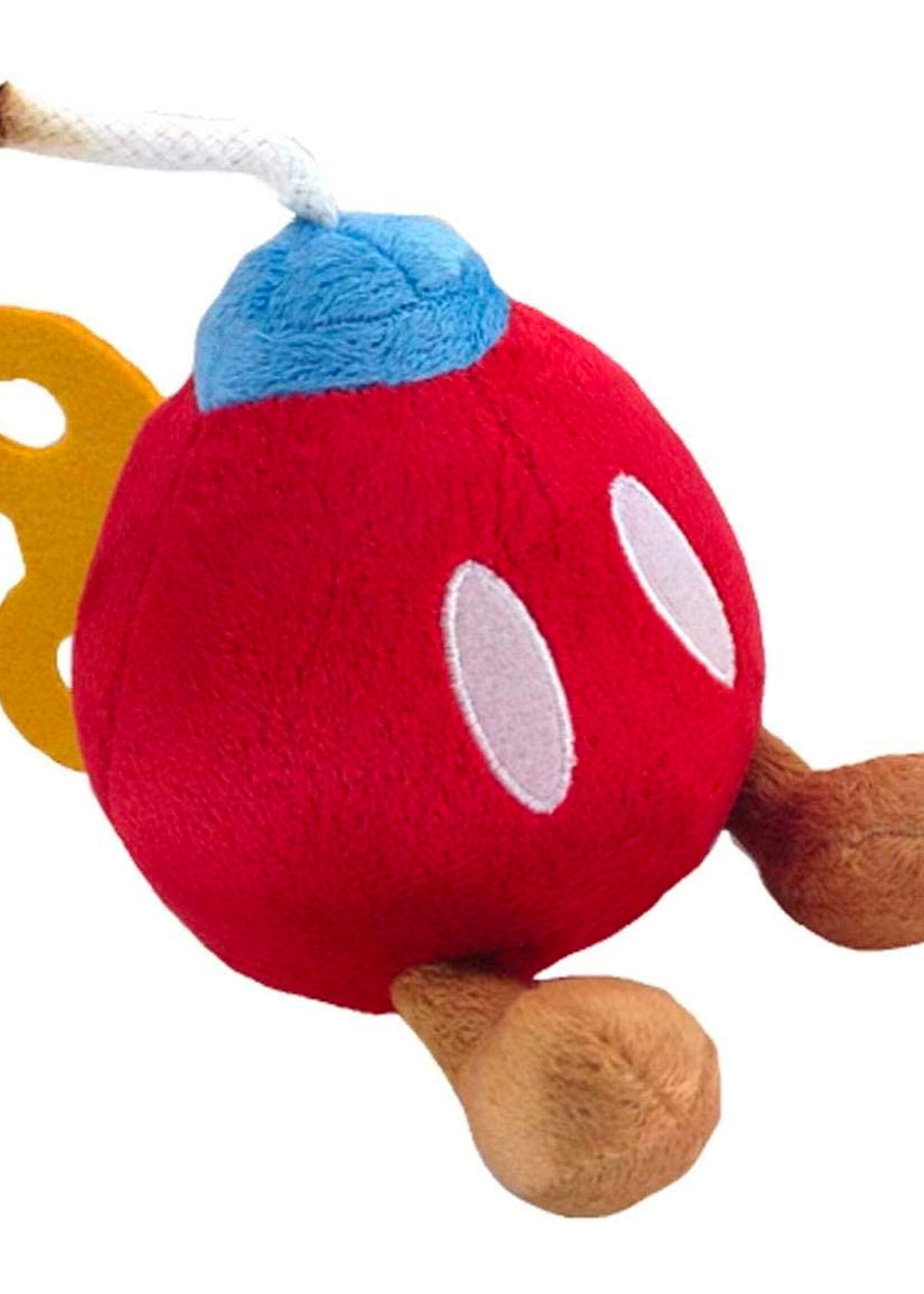 Bob Omb Rood Knuffel 15cm