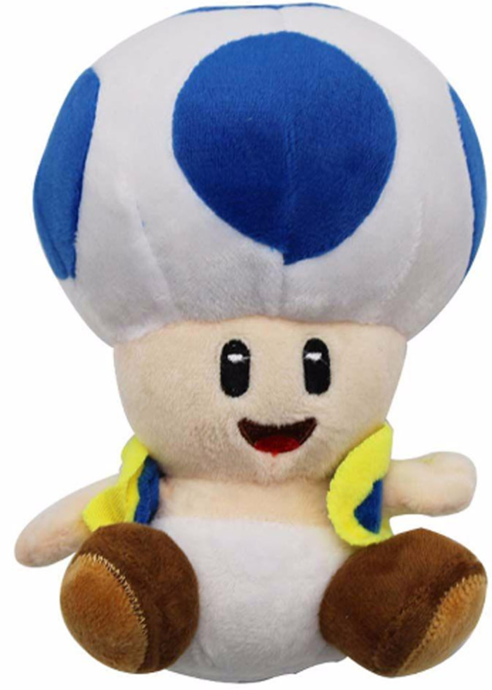 Toad Knuffel Blauw 16cm