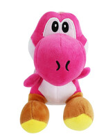 Yoshi Donkerroze Knuffel 16cm
