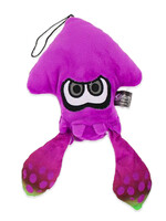 Splatoon Inkling Squid 25cm Paars Knuffel