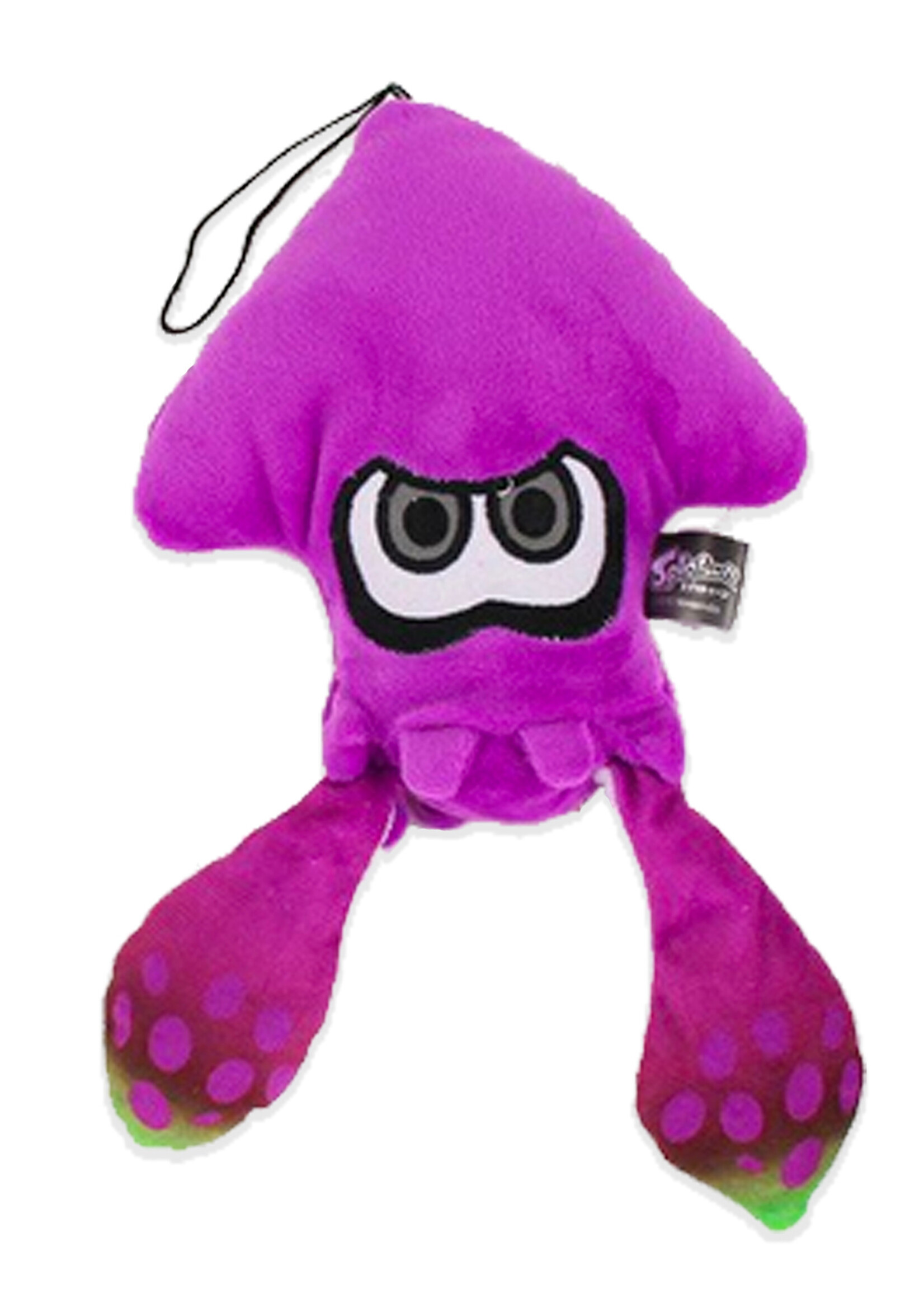 Splatoon Inkling Squid 25cm Paars Knuffel
