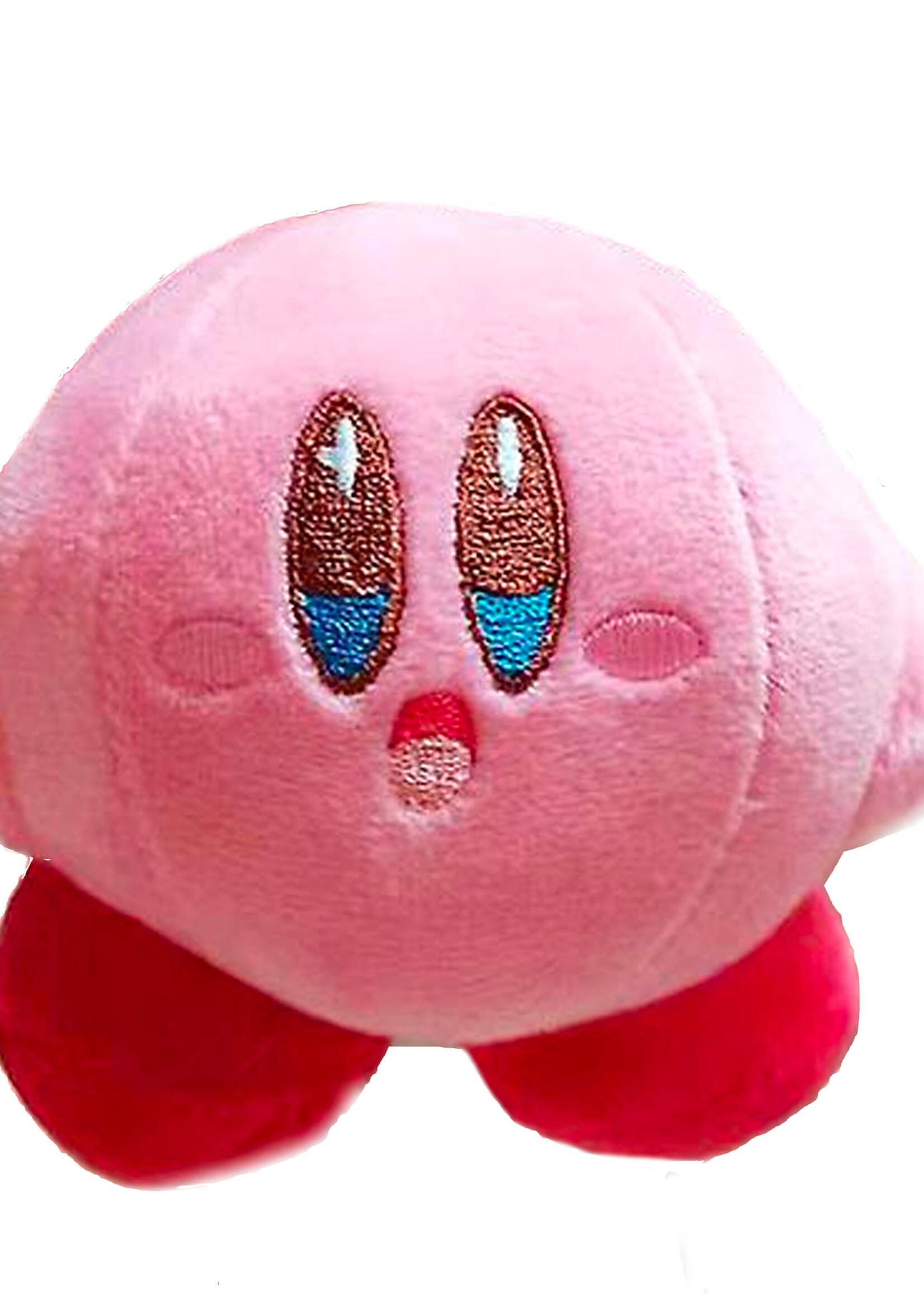 Kirby Open Mond Knuffel 10cm