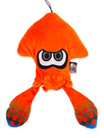 Splatoon Inkling Squid 25cm Oranje Knuffel