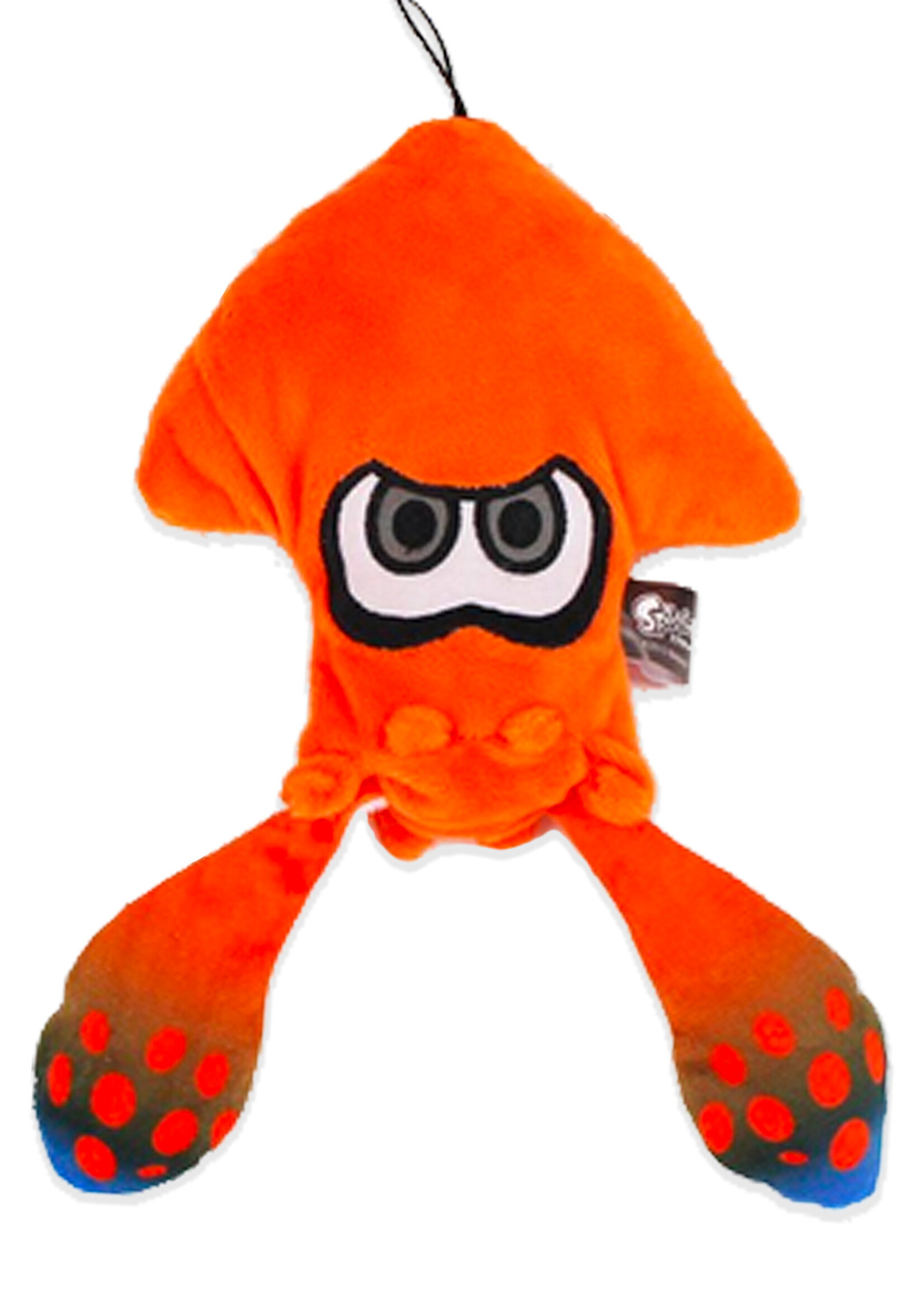 Splatoon Inkling Squid 25cm Oranje Knuffel