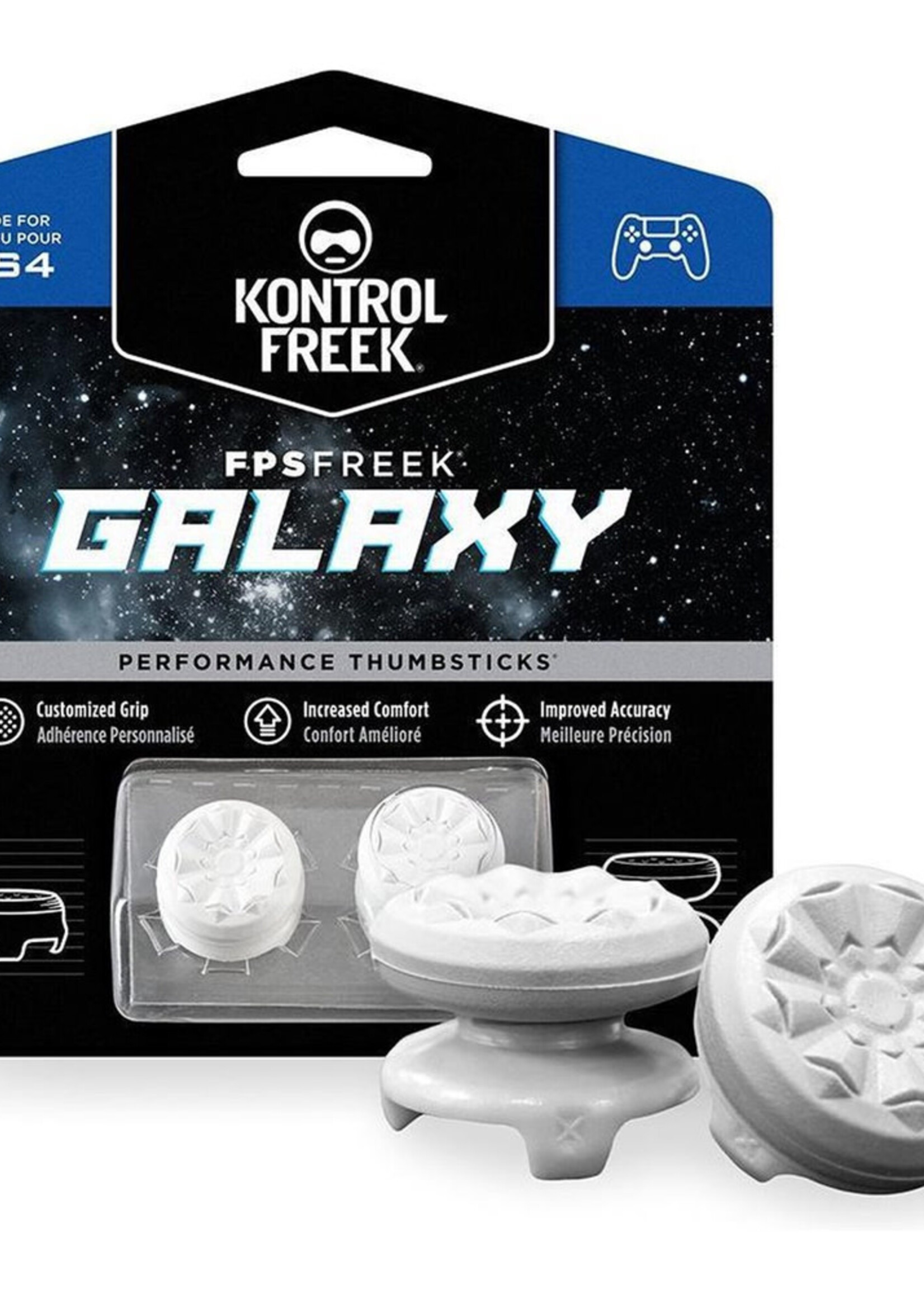 KontrolFreek Galaxy White PS4