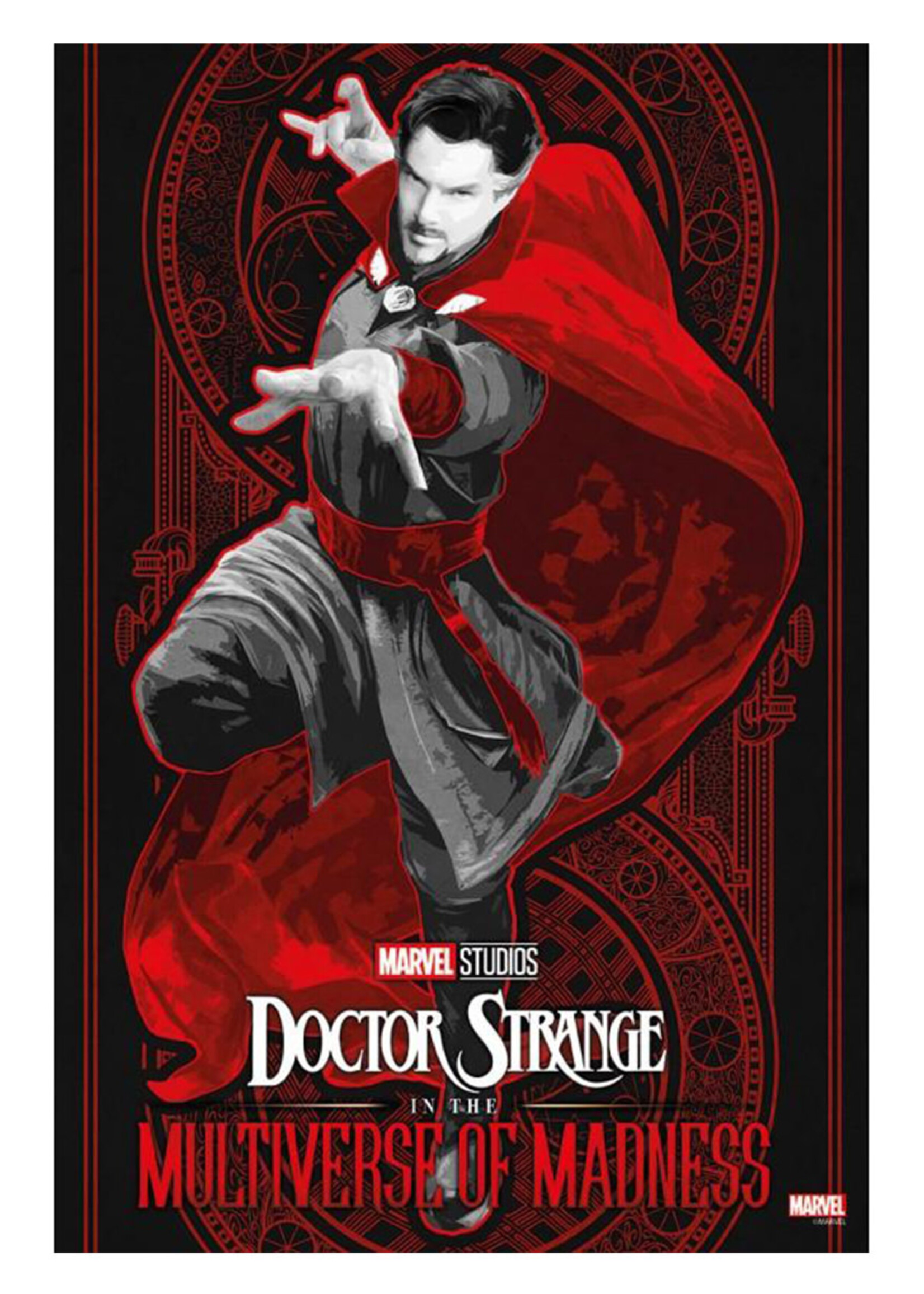Marvel Doctor Stephen Strange Wooden Wall Art 33.7x50cm