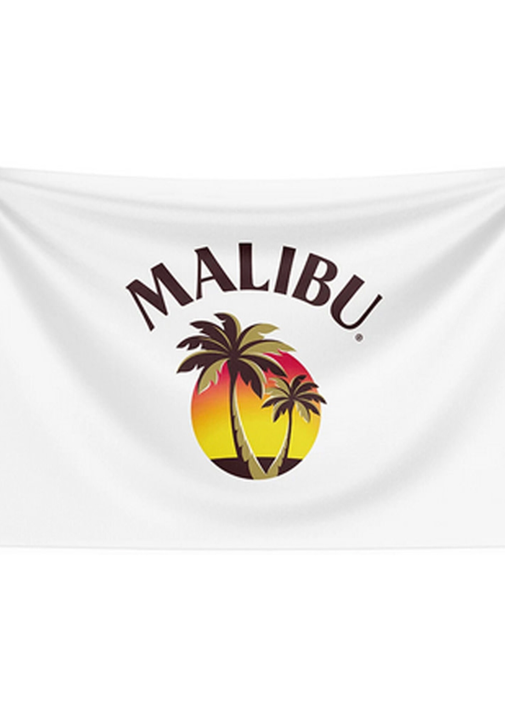 Vlag 60 x 90cm Malibu Logo