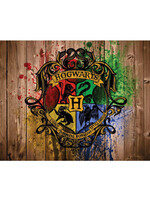 Hogwarts Crest Metal Gaming Sign