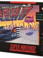 Super Nintendo F-Zero Wood  Print 20x29cm