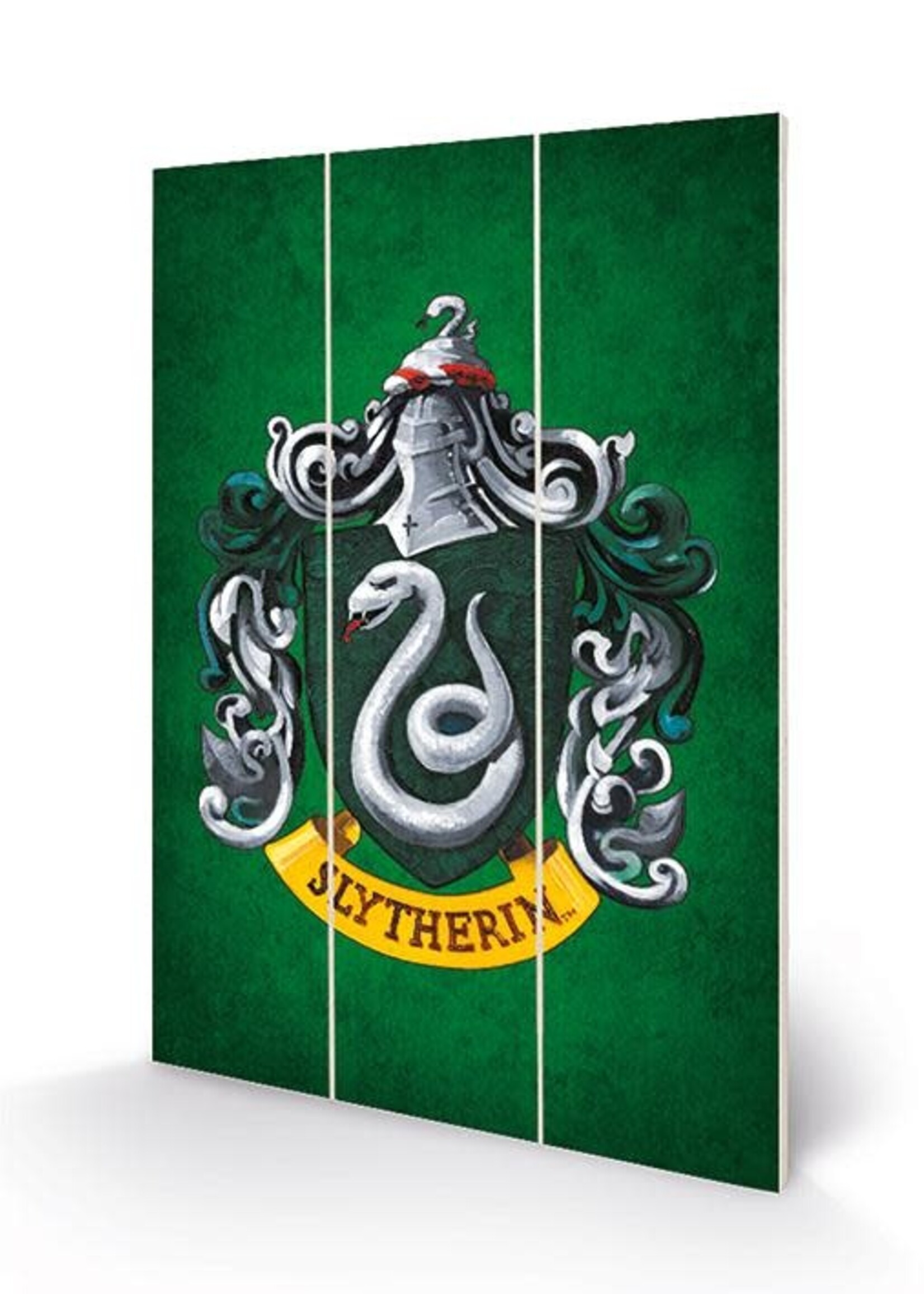 Harry Potter Slytherin Crest  Wood Print 20x29cm