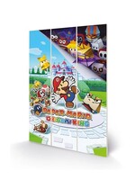 Paper Mario The Origami King  Wood Print 20x29cm
