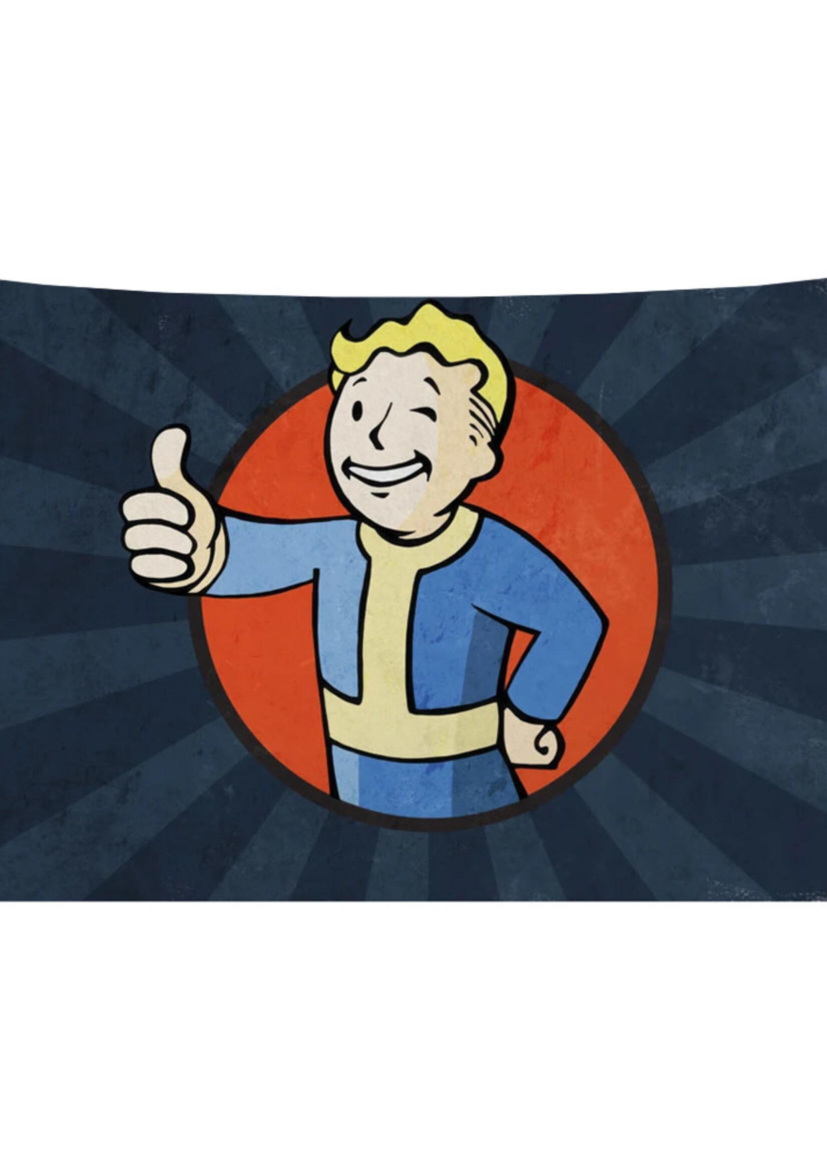 Vlag 60 x 90cm Fallout Vault  Boy