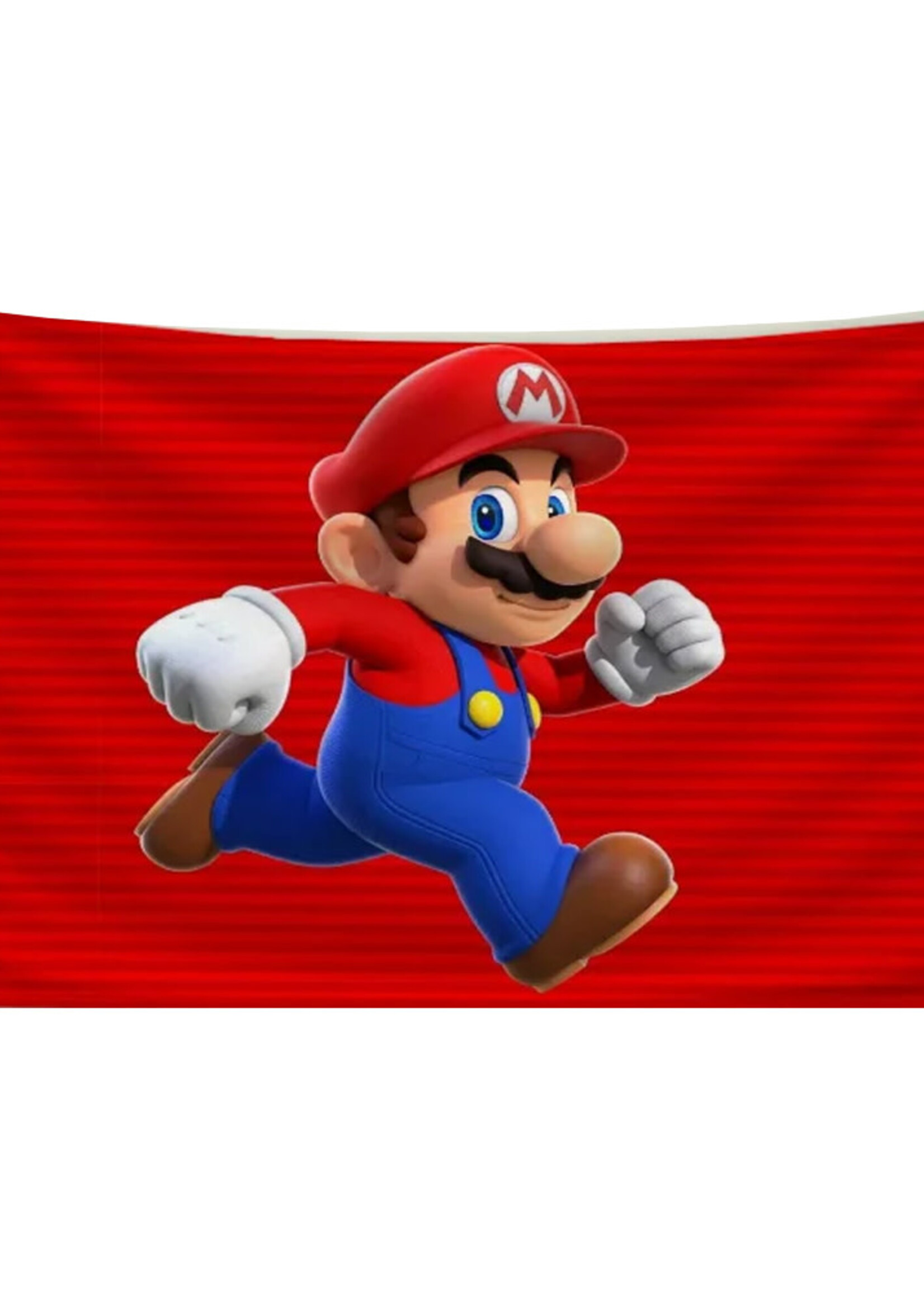 Vlag 60 x 90cm Running Mario