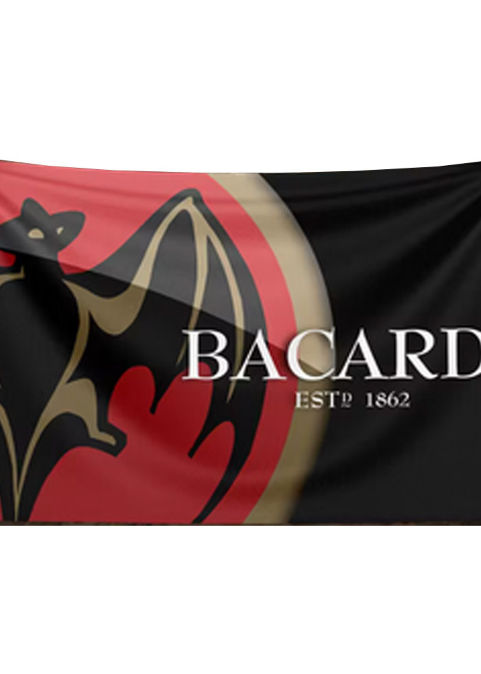 Vlag 60 x 90cm Bacardi Est. 1862