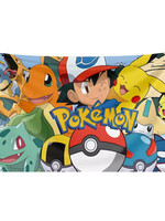 Vlag 60 x 90cm Pokémon Ash met  Starters