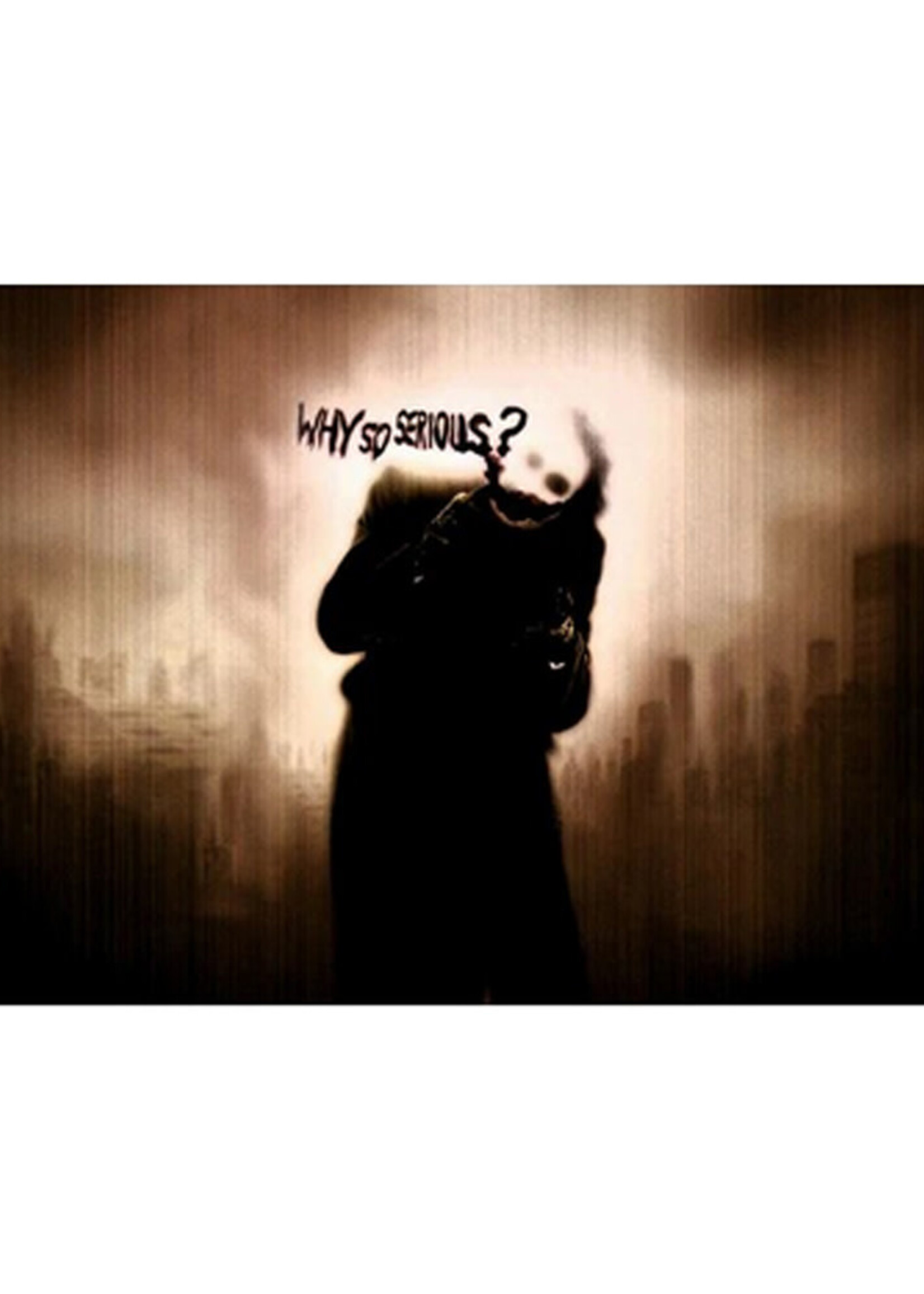 Vlag 60 x 90cm Joker Why So Serious