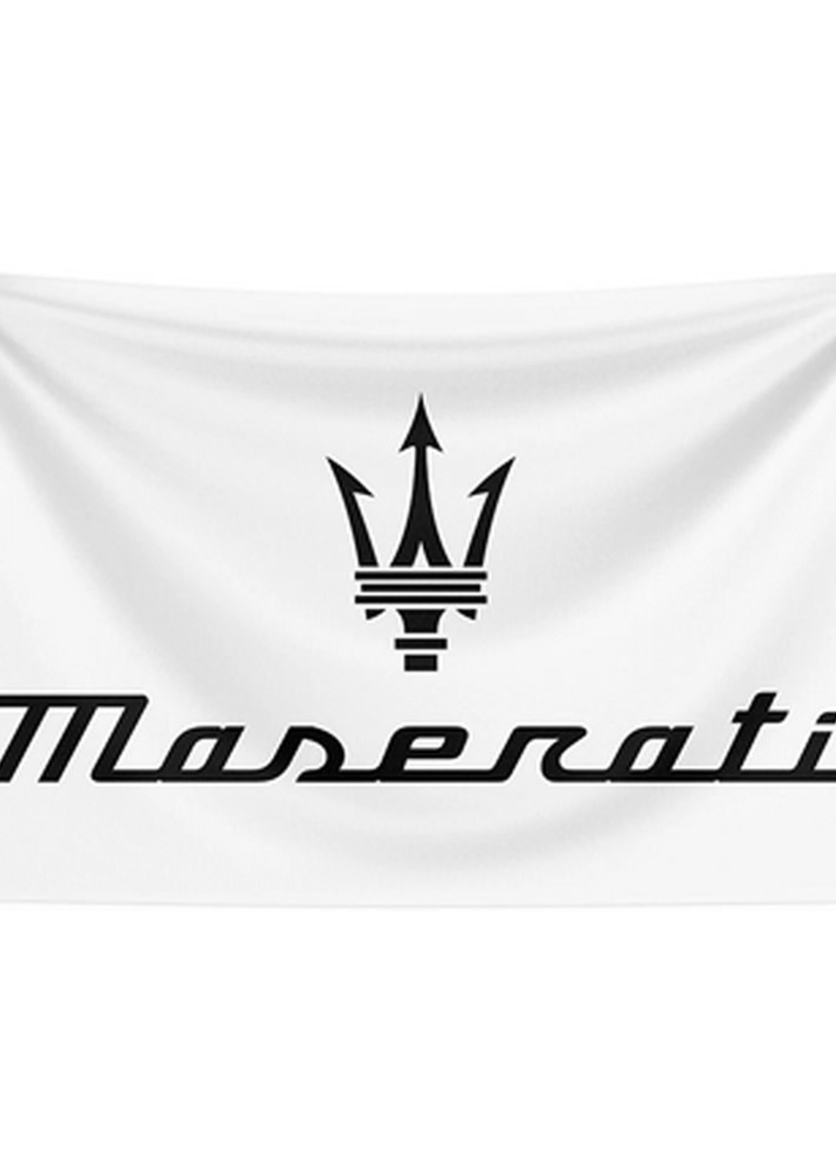 Vlag 60 x 90cm Maserati Logo