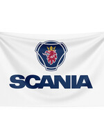 Vlag 60 x 90cm Scania Logo