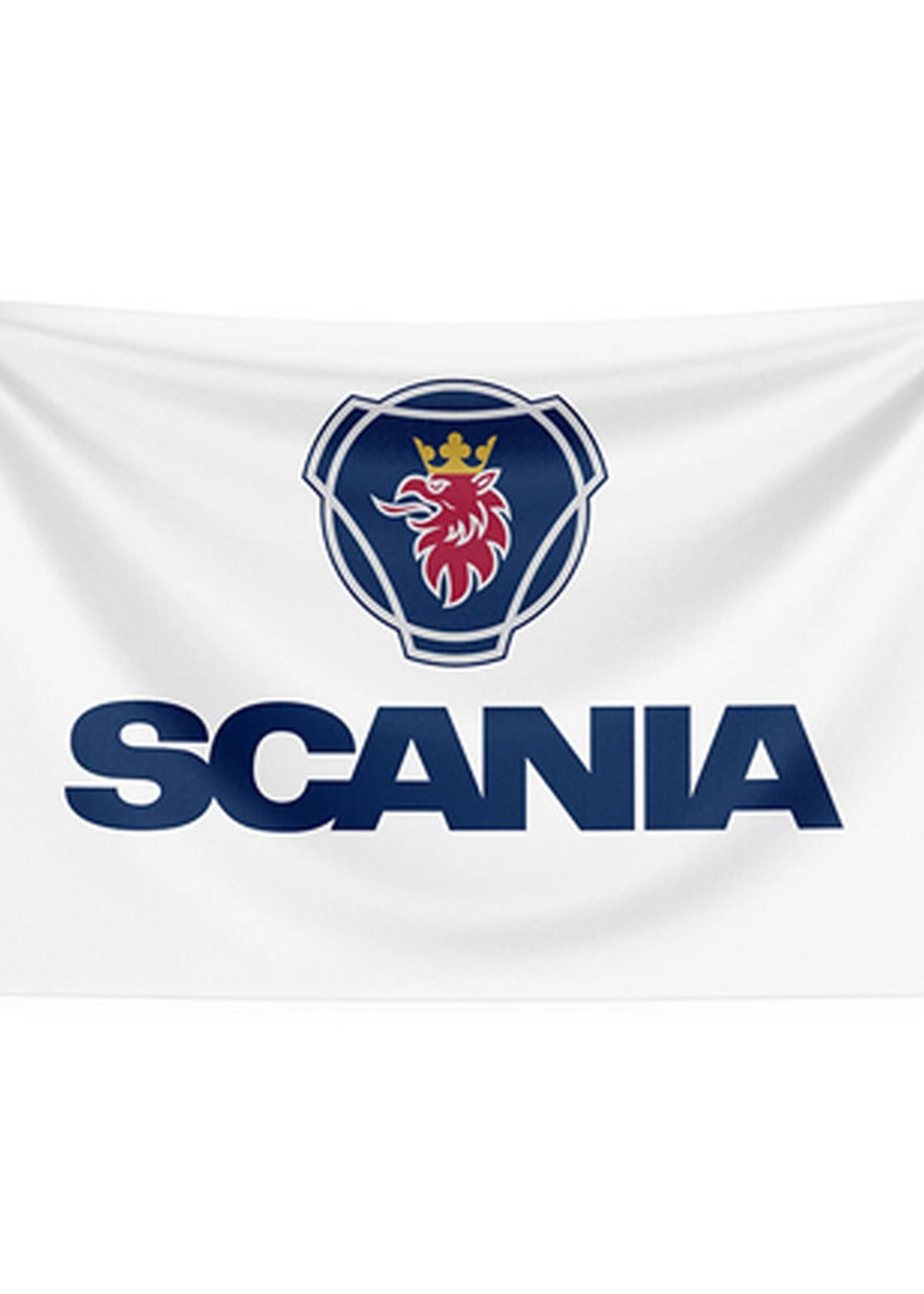 Vlag 60 x 90cm Scania Logo