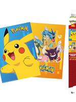 Pokemon Colourful Characters  Set 2 Chibi Posters 52x38cm