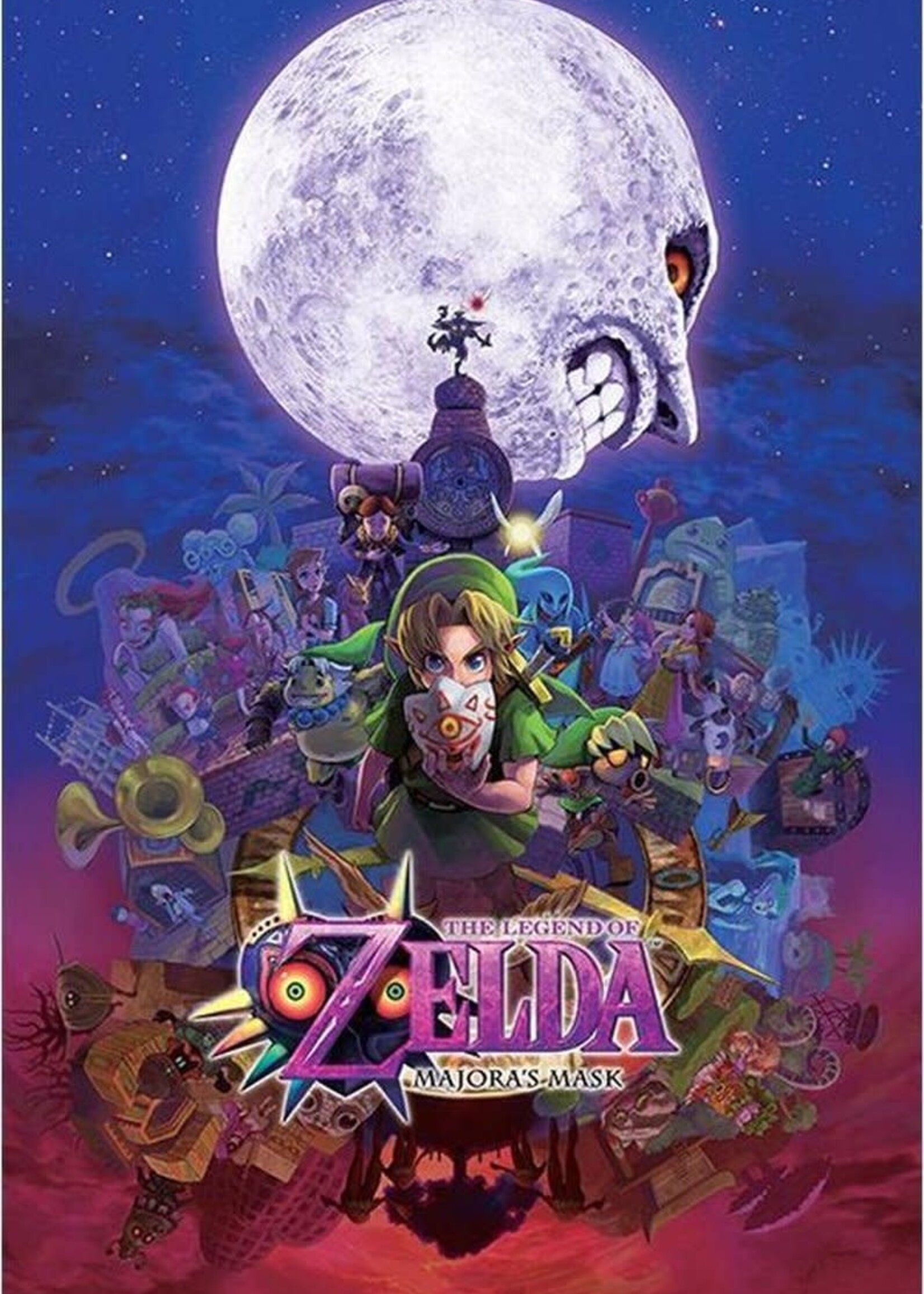 Legend Of Zelda Poster 61X91  Majoras Mask
