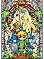 Legend Of Zelda Poster 61X91  Stained Glass
