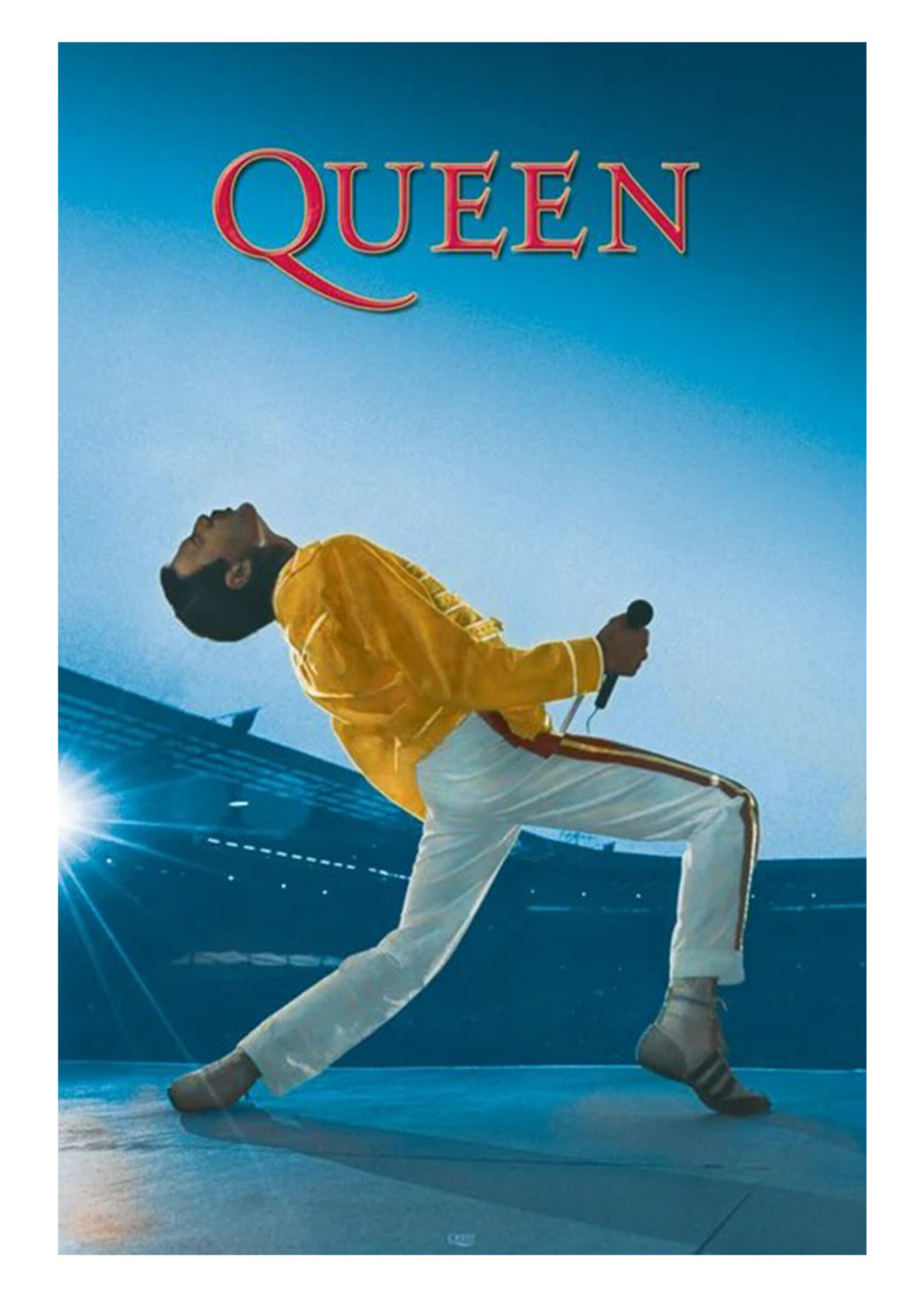 Queen Poster 61X91cm Live At  Wembley